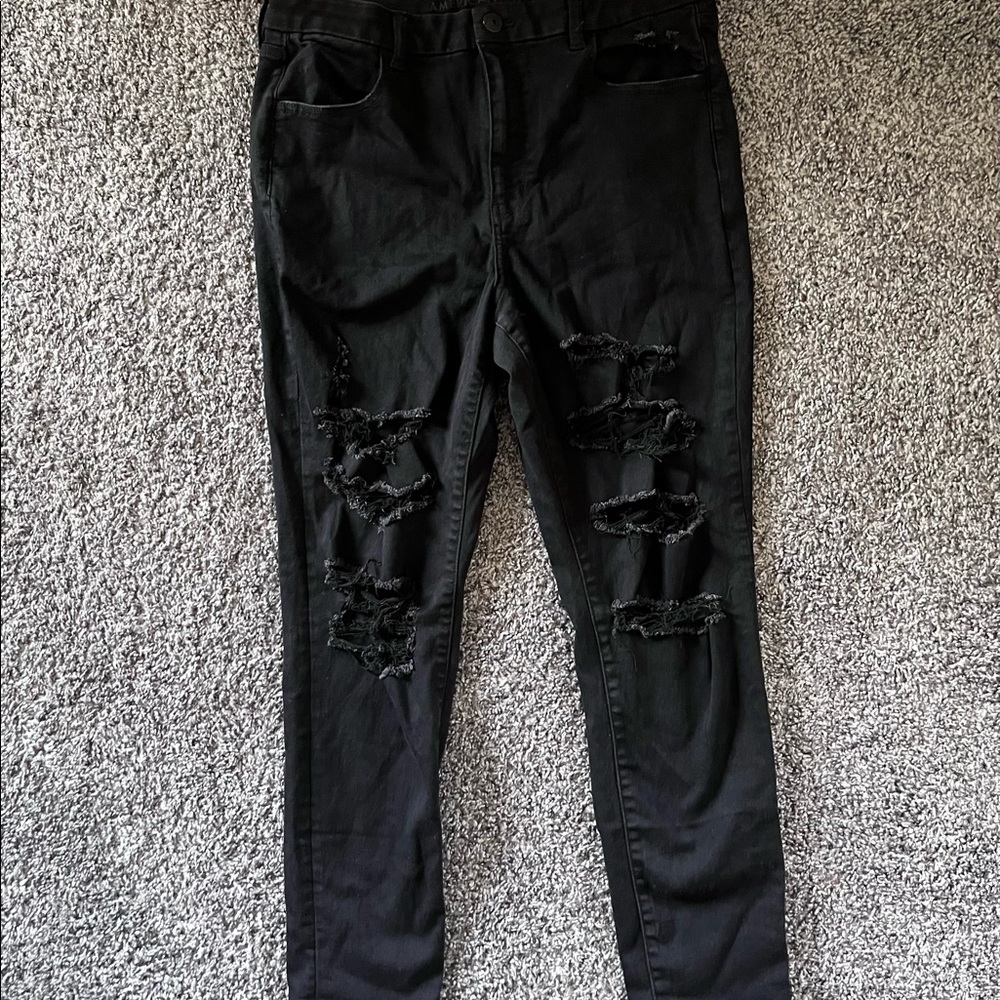 American Eagle Black Ne(X)t Level Skinny Jean